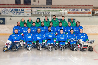 Ice sledge hockey: Italia medaglia d'argento agli Europei